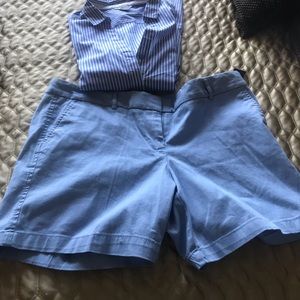 Pale blue shorts brand new